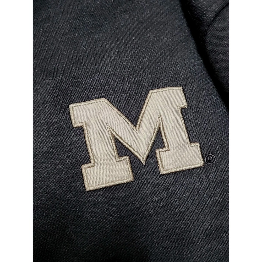 Colosseum Michigan Wolverines Military OHT  Zip Bomber Sweatshirt XXL Black - Picture 4 of 15